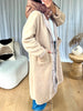 MANTEAU CAPUCHE DOUDOUNE BEIGE
