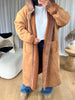 MANTEAU CAPUCHE DOUDOUNE CAMEL