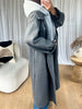 MANTEAU HENRI CAPUCHE GRIS