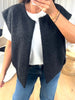 GILET FEUTRINE NOIR