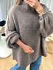 PULL EXTRA OVERSIZE TAUPE