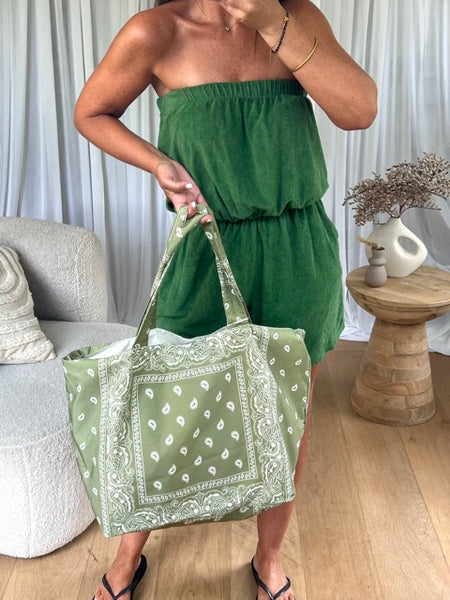 SAC BANDANA VERT