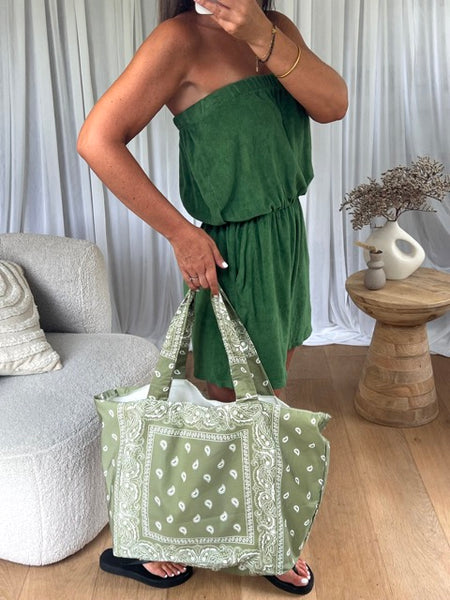 SAC BANDANA VERT