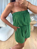 COMBI/SHORT ÉPONGE VERT