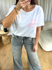 T-SHIRT GIRLS BLANC