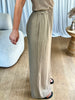 PANTALON MOUSSELINE TAUPE