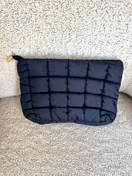 POCHETTE MATELASSÉE NOIR