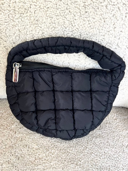 PETIT SAC MATELASSÉ NOIR