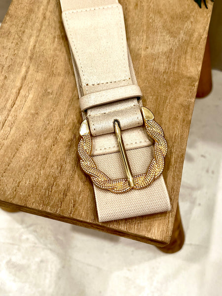 CEINTURE ROXY ÉCRU