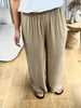 PANTALON MOUSSELINE TAUPE