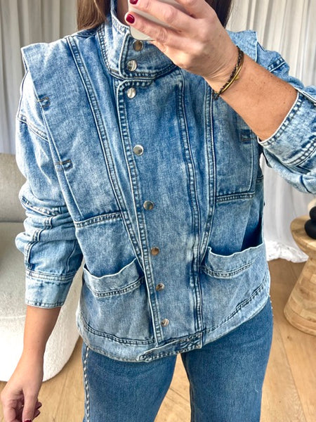 VESTE DENIM DÉNITSA
