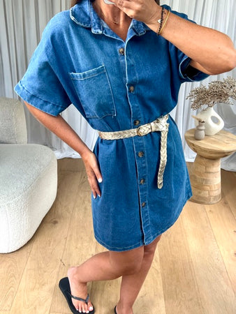 ROBE EN JEANS