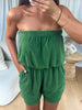 COMBI/SHORT ÉPONGE VERT