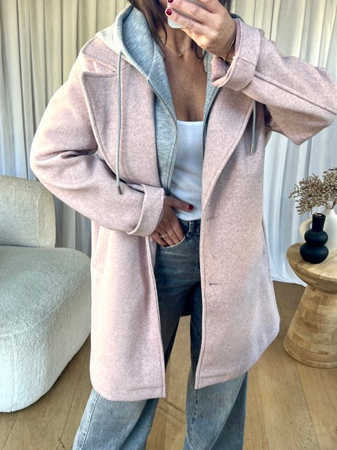 MANTEAU CAPUCHE ALEXIS ROSE