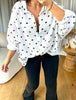 LA CHEMISE PETITS COEURS NOIR