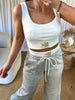 ENSEMBLE JOGGER BRASSIERE GRIS