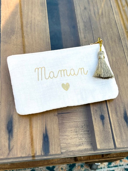 POCHETTE MAMAN GAZE DE COTON