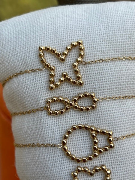BRACELET FIN PAPILLON