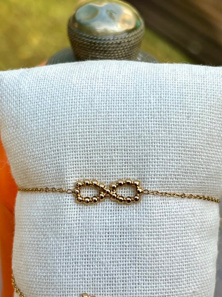 BRACELET FIN INFINI