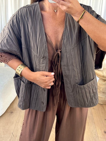 VESTE OVERSIZE