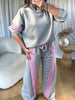ENSEMBLE JOGGER PINK GRIS