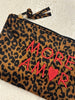 POCHETTE LÉOPARD "MORE AMORE"