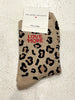 CHAUSSETTES  LOVE MORE LÉOPARD