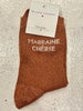 CHAUSSETTES  MESSAGES FAMILLE