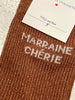 CHAUSSETTES  MESSAGES FAMILLE