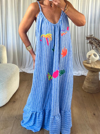 ROBE MOTIFS FLUO