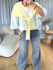 T-SHIRT NOEUD JAUNE