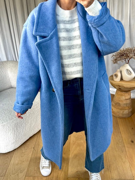 MANTEAU PAUL BLEU