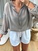 BLOUSE VOILE TAUPE