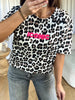 T-SHIRT ICONIC LÉOPARD