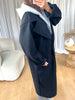 MANTEAU HENRI CAPUCHE NOIR