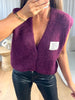 GILET SANS MANCHES PERFECT BORDEAU