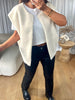 GILET FEUTRINE BLANC