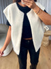 GILET FEUTRINE BLANC