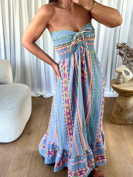 ROBE SUNNY BLEU