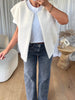 GILET FEUTRINE BLANC