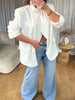 BLAZER CROISÉ BLANC