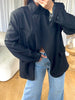 BLAZER CROISÉ NOIR