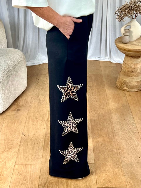 PANTALON STELLA NOIR