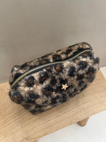 POCHETTE BOUCLÉ LÉOPARD
