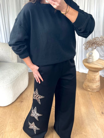 PANTALON STELLA NOIR