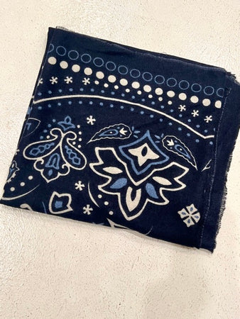 FOULARD BANDANA BLEU