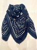 FOULARD BANDANA BLEU