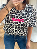 T-SHIRT ICONIC LÉOPARD