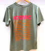 T-SHIRT ICONIC KAKI