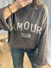 PULL AMOUR CLUB TAUPE